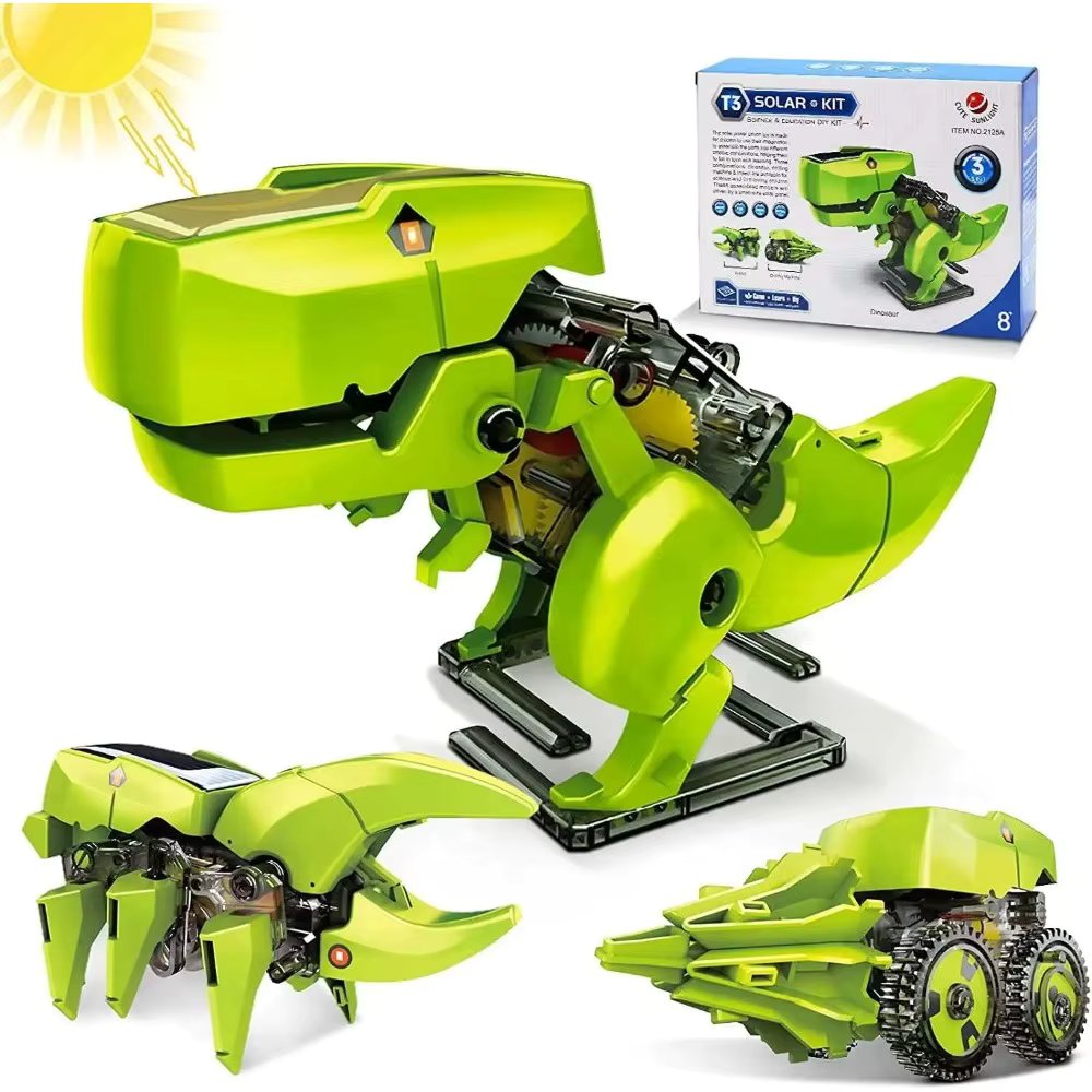3-in-1 Solar Robot Kit,